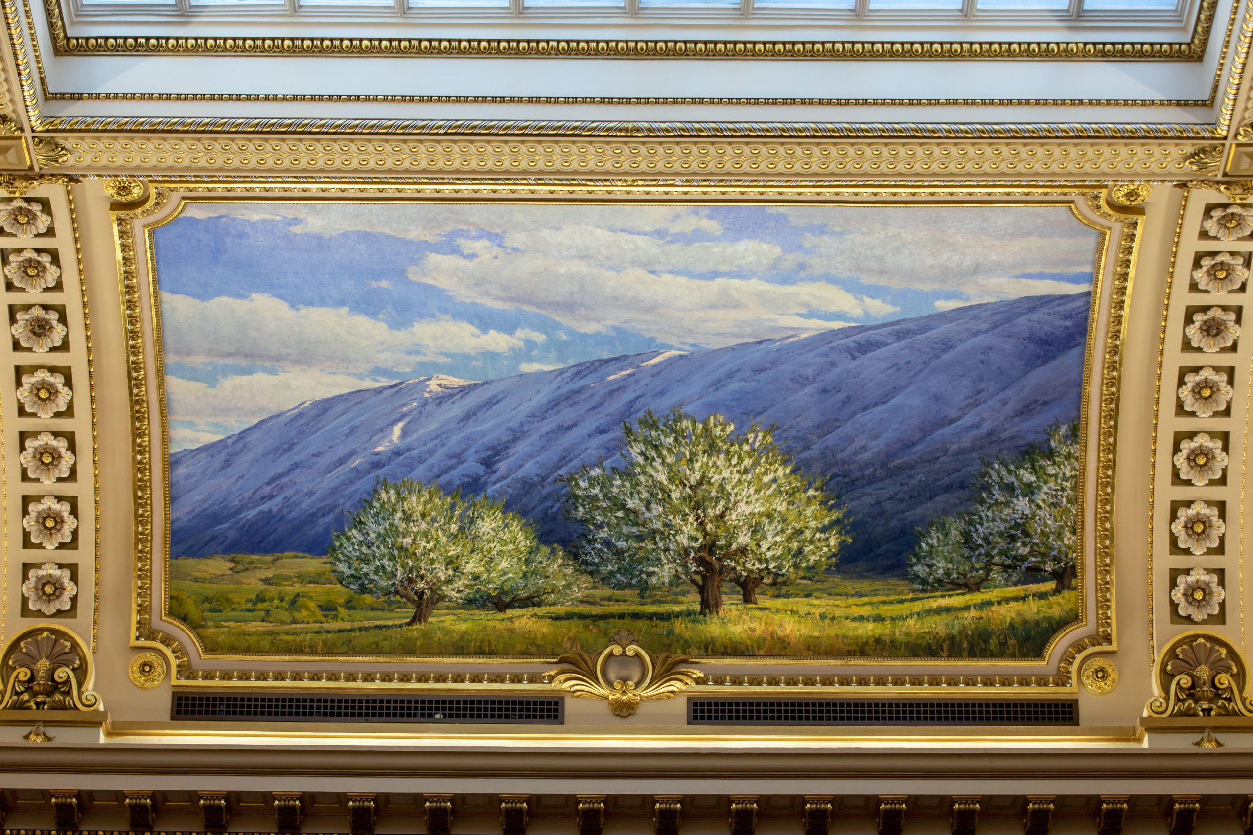 Featured image for “Senate Chamber Murals”