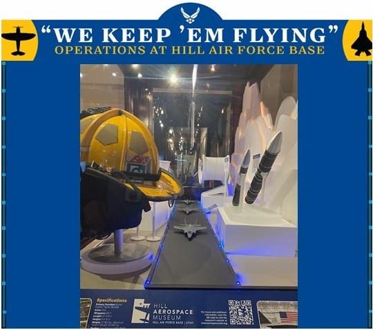 Hill Air Force Base Display at the Capitol