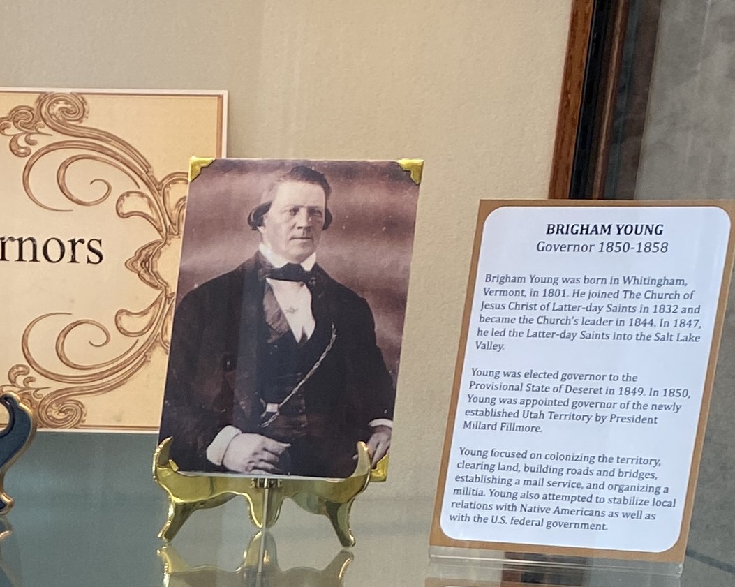 Brigham Young Display Case