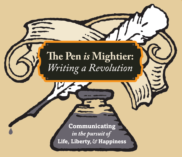 The Pen is Mightier: Writing a Revolution logo